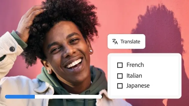 Translate video